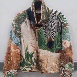 (ISO) In Search of Paco Soler Animal Tapestry Jacket